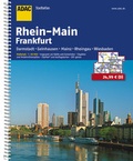 Cover: ADAC Stadtatlas Rhein-Main/Frankfurt 1:20 000 - ADAC Reisef&uuml;hrer