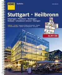 Abbildung von: ADAC Stadtatlas Stuttgart, Heilbronn 1:20.000 - ADAC Kartografie ein Imprint von MAIRDUMONT