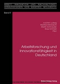 Cover: Arbeitsforschung und Innovationsf&auml;higkeit in Deutschland - Edition Rainer Hampp