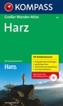 Cover: Großer Wanderatlas Harz - KOMPASS-Karten
