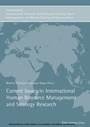 Cover: Current Issues in International Human Resource Management and Strategy Research - Edition Rainer Hampp