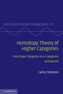 Cover: Homotopy Theory of Higher Categories - Cambridge University Press