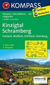 Abbildung von: KOMPASS Wanderkarte Kinzigtal - Schramberg - Haslach - Wolfach - Schiltach - Hornberg - KOMPASS-Karten