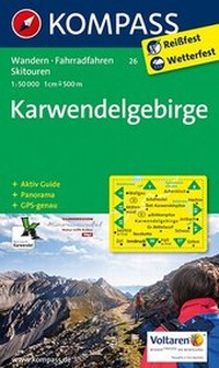 Abbildung von: Karwendelgebirge - KOMPASS-Karten