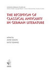 Enlarge image Cover: The Reception of Classical Antiquity in German Literature - Iudicium