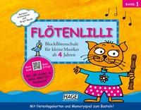 Abbildung von: Flötenlilli - Blockflötenschule, Band 1 - Hage Musikverlag