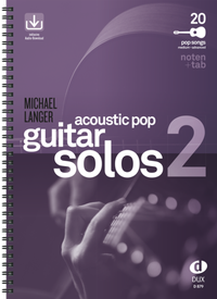 Abbildung von: Acoustic Pop Guitar Solos 2 - Edition DUX