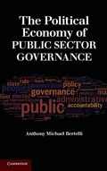 Cover: The Political Economy of Public Sector Governance - Cambridge University Press