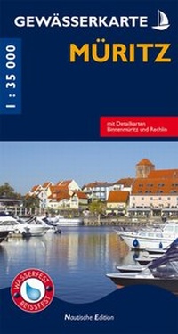 Abbildung von: Gewässerkarte Müritz - grünes herz