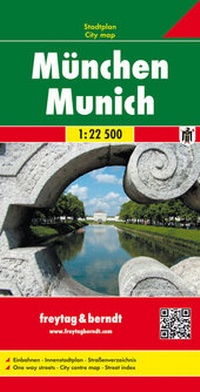 Abbildung von: München, Stadtplan 1:22.500 - Freytag-Berndt und ARTARIA