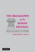 Cover: The Breakdown of the Roman Republic - Cambridge University Press