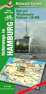 Abbildung von: Hamburg Ost und West - Rad- und Wanderkarte - mit Einsteckhülle - Maiwald-Karten
