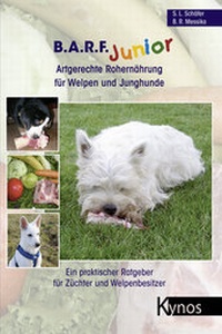 Abbildung von: B.A.R.F. Junior - Artgerechte Rohernährung für Welpen und Junghunde - Kynos