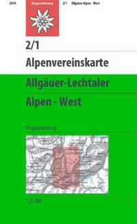 Abbildung von: Allgäuer-Lechtaler Alpen - West - Deutscher Alpenverein