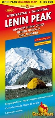 Abbildung von: Lenin Peak - Gecko Maps
