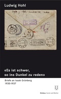 Cover: "Es ist schwer, so ins Dunkel zu reden" - NIMBUS. Kunst und B&uuml;cher AG