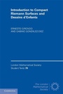 Cover: Introduction to Compact Riemann Surfaces and Dessins d'Enfants - Cambridge University Press