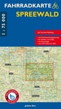 Bild: Fahrradkarte Spreewald - grünes herz