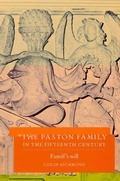 Cover: The Paston Family in the Fifteenth Century: Volume 2, Fastolf's Will - Cambridge University Press