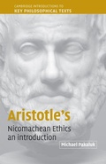 Cover: Aristotle's Nicomachean Ethics - Cambridge University Press