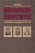 Cover: Rheinische Unterwelt - Emons Verlag
