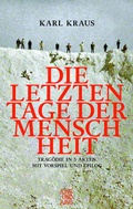 Cover: Die letzten Tage der Menschheit - Jung und Jung