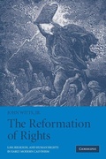 Cover: The Reformation of Rights - Cambridge University Press