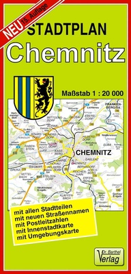 Abbildung von: Stadtplan Chemnitz - Barthel, A