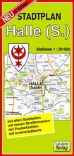 Abbildung von: Stadtplan Halle (Saale) - Barthel, A