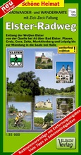 Abbildung von: Radwander- und Wanderkarte Elsterradweg - Barthel, A
