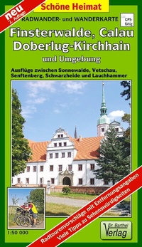 Abbildung von: Radwander- und Wanderkarte Finsterwalde, Calau, Doberlug-Kirchhain und Umgebung - Barthel, A