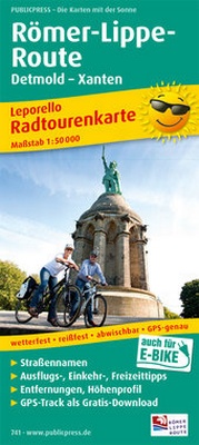 Abbildung von: Römer-Lippe-Route, Detmold - Xanten - Freytag-Berndt und ARTARIA