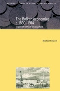 Cover: The Balkan Economies c.1800-1914 - Cambridge University Press