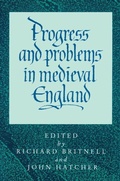 Cover: Progress and Problems in Medieval England - Cambridge University Press