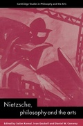 Cover: Nietzsche, Philosophy and the Arts - Cambridge University Press