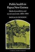 Cover: Public Health in Papua New Guinea - Cambridge University Press