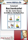 Cover: Freiarbeit - Rechenfertigkeit mit Erfolg trainieren Kl. 3 - Niekao Lernwelten