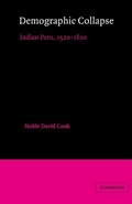 Cover: Demographic Collapse - Cambridge University Press