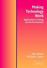 Enlarge image Cover: Making Technology Work - Cambridge University Press