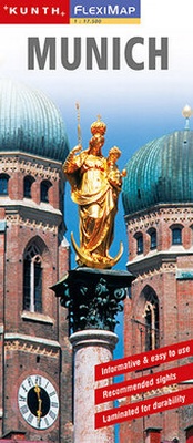 Abbildung von: KUNTH FlexiMap Munich 1:17500 - Kunth Verlag