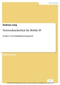 Cover: Netzwerksicherheit f&uuml;r Mobile IP - diplom.de