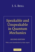 Cover: Speakable and Unspeakable in Quantum Mechanics - Cambridge University Press