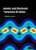 Cover: Atomic and Electronic Structure of Solids - Cambridge University Press
