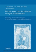 Cover: Ethical, Legal, and Social Issues in Organ Transplantation - Pabst Science Publishers