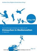Cover: Eintauchen in Medienwelten - Pabst Science Publishers