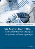 Cover: Task-Analysis-Tools (TAToo) - Schritt f&uuml;r Schritt Unterst&uuml;tzung zur erfolgreichen Anforderungsanalyse - Pabst Science Publishers