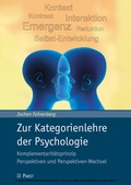 Cover: Zur Kategorienlehre der Psychologie - Pabst Science Publishers