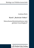 Cover: Rawls Recht der V&ouml;lker - Herbert Utz Verlag
