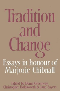 Enlarge image Cover: Tradition and Change - Cambridge University Press