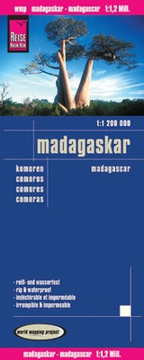 Abbildung von: Reise Know-How Landkarte Madagaskar (1:1.200.000) - Reise Know-How Verlag Peter Rump GmbH